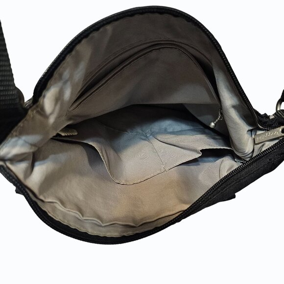 Baggallini Town Bagg Crossbody/Shoulder Bag Black - Picture 8 of 12